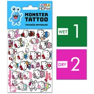 Zabawki kreatywne - TATUAŻE ZMYWALNE DLA DZIECI HELLO KITTY WZORY ORYGINALNE - miniaturka - grafika 1