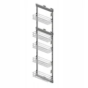 Meble modułowe i akcesoria - Kosz Cargo Maxi 15 Do Szafki 15 CM WYS.1700 Cichy Domyk Chrom Rejs Prawe - miniaturka - grafika 1