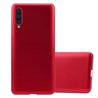Etui i futerały do telefonów - Etui ochronne Cadorabo do Samsung Galaxy A50 4G / A50s / A30s w kolorze czerwonym etui na telefon silikonowe etui z TPU - miniaturka - grafika 1
