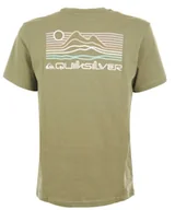 Koszulki męskie - t-shirt QUIKSILVER Light Waves GNG0/Loden Green - miniaturka - grafika 1