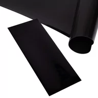 Podnóżki, podpórki, podkładki - Podkładka na biurko 140x100x0,1cm mata pod krzesło, fotel biurowy czarna HA0816 - miniaturka - grafika 1