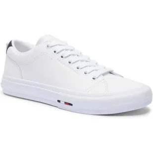 Tommy Hilfiger Skórzane tenisówki HI VULC STREET - Trampki męskie - miniaturka - grafika 1