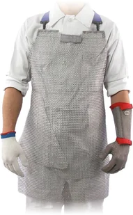 Fartuch szary/stalowy roz.80x55 - Odzież robocza - miniaturka - grafika 1