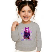 Bluzy dla dziewczynek - BLUZA DZIECIĘCA 67 SIX SEVEN VIRAL HUNTRIX 122-128 DLA CHŁOPCA DZIEWCZYNKI - miniaturka - grafika 1