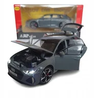 Zabawki zdalnie sterowane - 2 kolory! Model Audi RS6 C8 1:32 otwierane drzwi LED dźwięk + PUDEŁKO - miniaturka - grafika 1