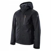 Kurtki męskie - Męska kurtka narciarska Icepeak Capot snowboardowa zimowa czarna rozmiar 50 - miniaturka - grafika 1