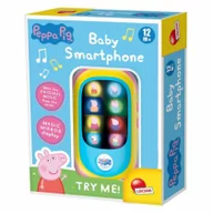 Instrumenty muzyczne dla dzieci - Edukacyjny smartfon Baby Smartphone Świnka Peppa - miniaturka - grafika 1