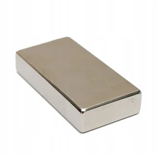 Magnes NEODYMOWY Płytkowy 45x25x10 mm MOCNY N42 silny prostokątny sztabkowy - Magnesy - miniaturka - grafika 1