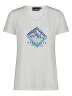 Koszulki sportowe damskie - CMP Koszulka funkcyjna w kolorze białym - miniaturka - grafika 1