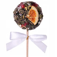 Herbata - Lizak z herbatą świąteczną zieloną Prezent Mikołajki Święta - miniaturka - grafika 1