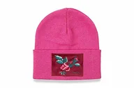 Czapki damskie - Replay Czapka damska Rose Label czapka zimowa, Cyclamen Fuxia 320, jeden rozmiar - miniaturka - grafika 1