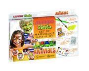 Zabawki kreatywne - Alpino Zestaw do malowania twarzy zwierzęta 6 kolorów KX6047 - miniaturka - grafika 1