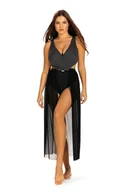 Stroje kąpielowe - Spódniczka plażowa Dancing8 19 czarna - miniaturka - grafika 1