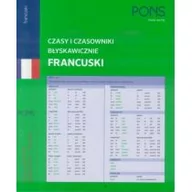 Książki do nauki języka francuskiego - Czasy i czasowniki błyskawicznie. Francuski PONS - miniaturka - grafika 1