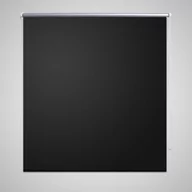 Zasłony - vidaXL Roleta przeciwsoneczna 60x120 cm Czarna - miniaturka - grafika 1