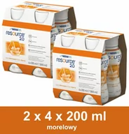 Żywienie medyczne - Resource 2.0 morela w dwupaku (2x) 4 x 200 ml - miniaturka - grafika 1