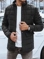 Kurtki męskie - Kurtka męska przejściowa czarna Dstreet TX4695-3XL/56 - miniaturka - grafika 1