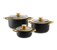 Garnki - Ambition Royal Steel Indukcja Stal nierdzewna 6 elementów - miniaturka - grafika 1