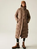 Płaszcze damskie - Regatta Płaszcz pikowany "Eloria" w kolorze karmelowym - miniaturka - grafika 1