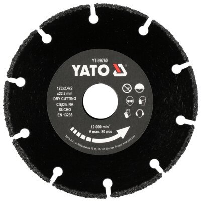 Tarcza do cięcia YATO YT-59760 125 mm