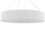 Lampy sufitowe - Lampa Wisząca Led Metalowa Biała Lenya! - miniaturka - grafika 1