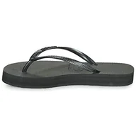 Klapki i japonki damskie - Havaianas Damskie japonki Slim Flatform, czarny, 35 EU - miniaturka - grafika 1
