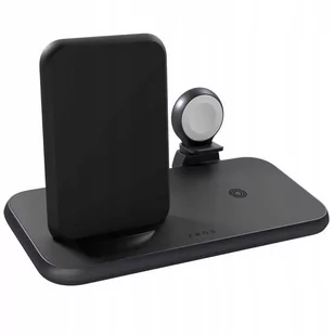 Zens Bezprzewodowa ładowarka 4v1 Stand Wireless Charger 45W USB PD ZEDC15B Czarna - Stacje dokujące do telefonów - miniaturka - grafika 1