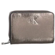 Portfele - Portfel Minimal Monogram M Zip Around T Gunmetal K60K612745 ADA (CK587-a) Calvin Klein - miniaturka - grafika 1