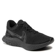 Buty sportowe damskie - Buty NIKE - React Infinity Run Fk 3 DH5392 005 Black/Black/Black - miniaturka - grafika 1