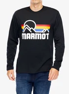 Bluzy damskie - Bluza Marmot Coastal Tee LS - black/multi - miniaturka - grafika 1