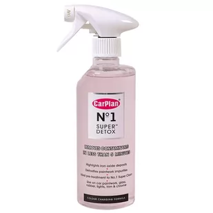CarPlan No1 Super Detox Do usuwania metalicznych zanieczyszczeń z karoserii samochodu - Atomizer 600ml - Kosmetyki samochodowe - miniaturka - grafika 1