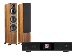 Rotel S14 (czarny) + Tesi 661 (orzech) - Zestawy stereo - miniaturka - grafika 1