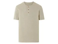 Koszulki męskie - LIVERGY® T-shirt męski z bawełny (Jasnozielony, S (44/46)) - miniaturka - grafika 1