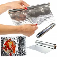 Folia, papier śniadaniowy, serwetki - FOLIA ALUMINIOWA SPOŻYWCZA GRUBA GASTRONOMICZNA - miniaturka - grafika 1