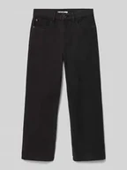 Spodnie i spodenki dla chłopców - Jeansy z prostą nogawką i 5 kieszeniami - miniaturka - grafika 1