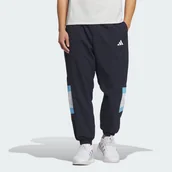 Spodnie męskie - Wording Pack Loose Fit Mesh-Lined Woven Elastic Hem Joggers - Adidas - miniaturka - grafika 1