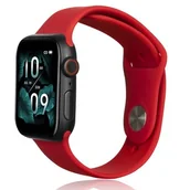 Paski - Beline pasek Apple Watch Silicone 38/40/41mm czerwony /red - miniaturka - grafika 1
