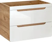 Szafki łazienkowe - Elior Szafka pod umywalkę Borneo 6X z szufladami 60 cm - Biały - miniaturka - grafika 1