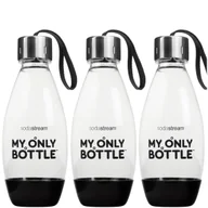 Akcesoria i części AGD - 3x Butelka SodaStream My Only Bottle Black - miniaturka - grafika 1