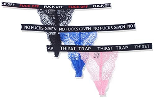 Vibes Stringi 3 sztuki F*CK Curvy 1 sztuka