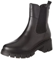 Botki damskie - Tamaris Damskie sztyblety 1-25479-29, czarne, 41 EU - miniaturka - grafika 1