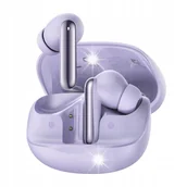 Słuchawki - QCY MeloBuds N50 HT12 Słuchawki Bezprzewodowe Dokanałowe BT 5.4 ANC Fiolet - miniaturka - grafika 1