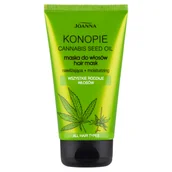 Maski do włosów - Joanna Joanna Konopie Maska nawilżająca do włosów z olejkiem z konopii 150g - miniaturka - grafika 1