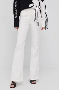 Patrizia Pepe Jeansy damskie high waist CP0937 DS04 - Spodnie damskie - miniaturka - grafika 1