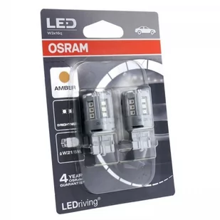 OSRAM W21/5W (T20 DC)** Amber 12V W3x16q - Żarówki samochodowe - miniaturka - grafika 1