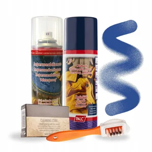 Granatowy Renowator Impregnat Gumka i Szczotka do Zamszu Palc Zestaw 4w1 - Środki do obuwia i ubrań Granatowy Renowator Impregnat Gumka i Szczotka do Zamszu Palc Zestaw 4w1 - Środki do obuwia i ubrań - miniaturka - grafika 1