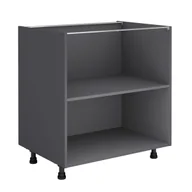 Meble modułowe i akcesoria - Korpus szafki kuchennej B80 szary Delinia iD - miniaturka - grafika 1