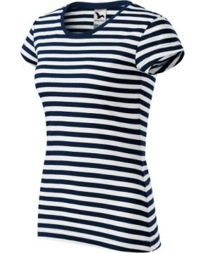 Malfini Sailor 804 Wysokiej Jakości Damska koszulka Marynarska w Paski M