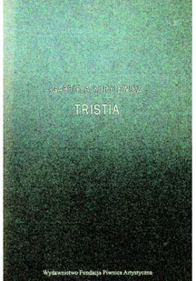 Tristia - Poezja - miniaturka - grafika 1