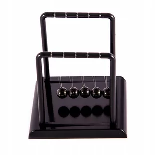 Czarne Wahadło Newtona Kołyska Kulki Na Biurko - Dekoracje domu - miniaturka - grafika 1